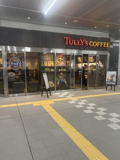 タリーズコーヒー 新丸子店【改札内】の店頭