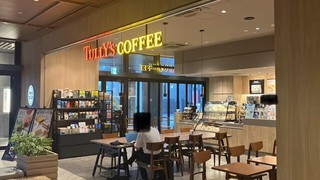 タリーズコーヒー 新綱島スクエア店の店頭